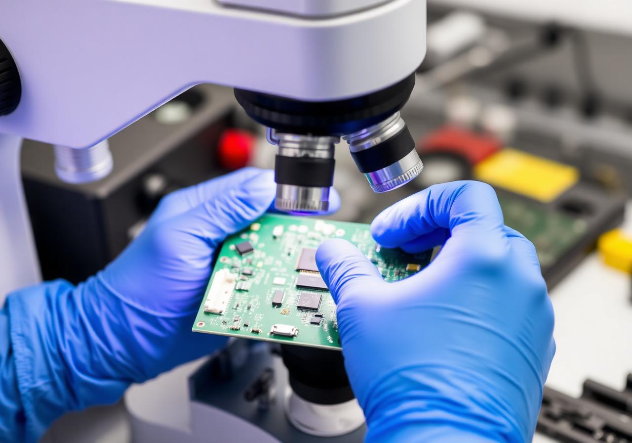 Quality inspection of finished PCBA